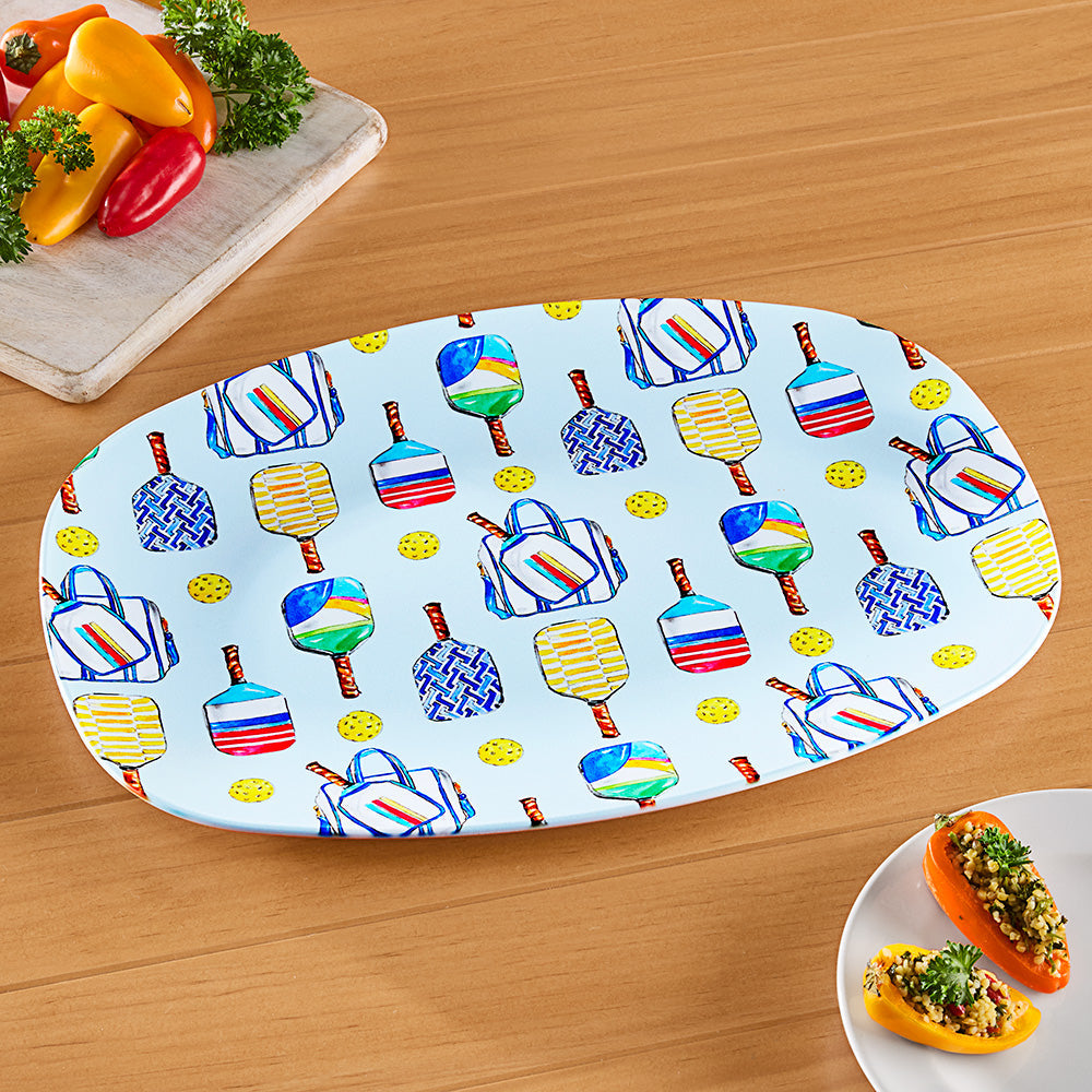 Mariposa TRAYchic Platter, Pickleball Paddles