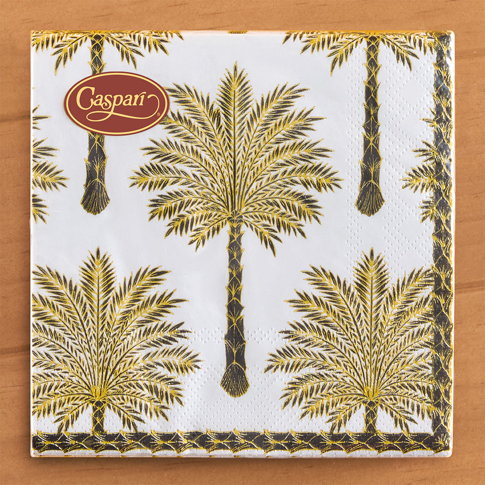 Caspari Paper Napkins, Grand Palms