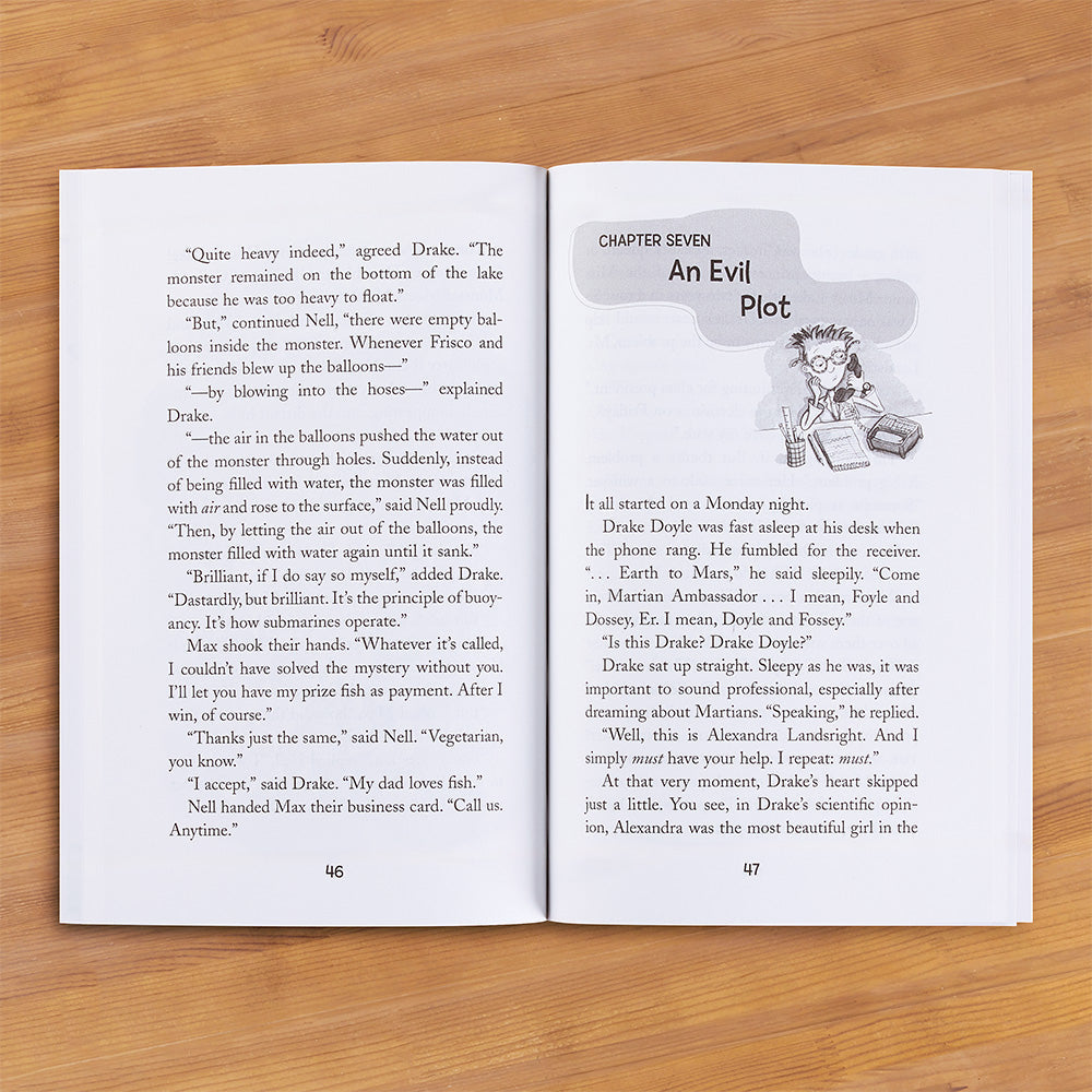 "Doyle and Fossey, Science Detectives Vol. 2: The Case of the Mossy Lake Monster" Children's Book by Michele Torrey