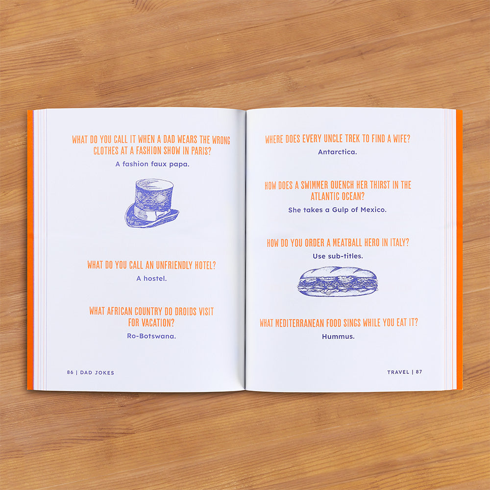 "Dad Jokes: Groan-Worthy Quips, Puns, and Almost-Funny Gags" by A. Grambs
