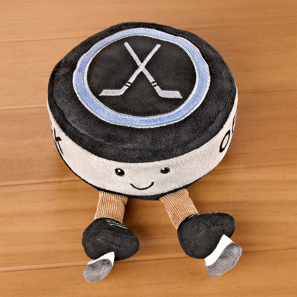 Jellycat Amuseables Stuffed Animal Plush Toy, Hockey Puck