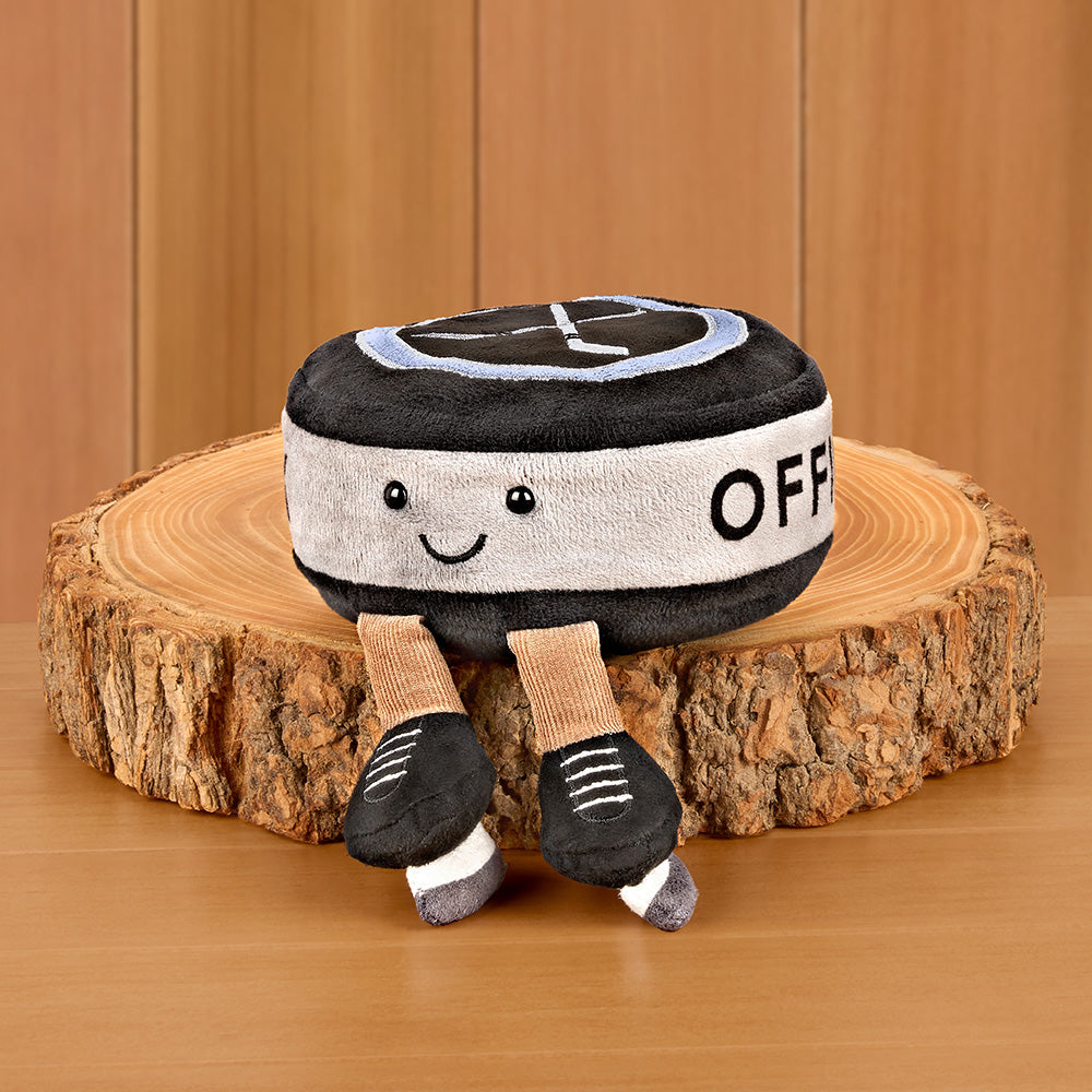 Jellycat Amuseables Stuffed Animal Plush Toy, Hockey Puck