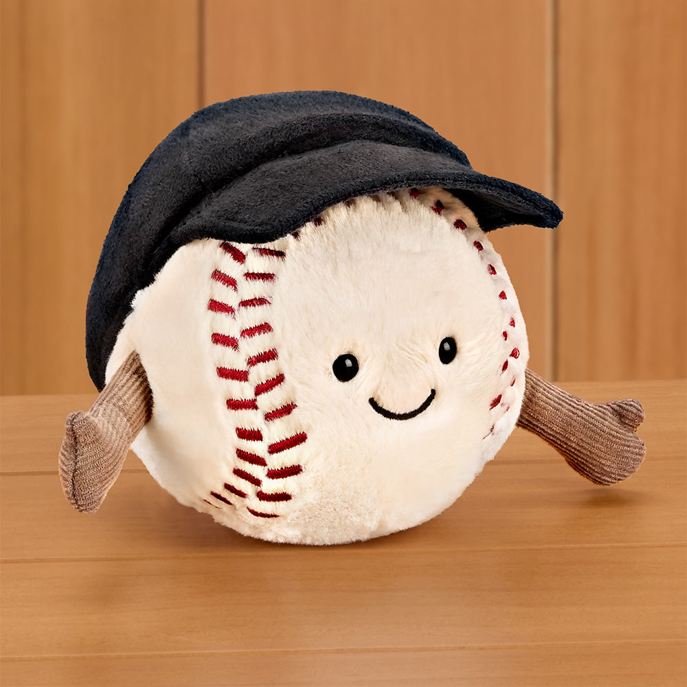 Jellycat Amuseables Stuffed Animal Plush Toy, Baseball