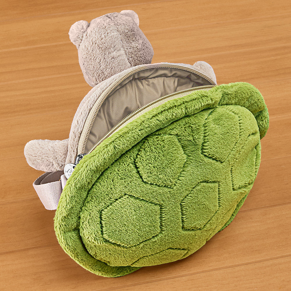 Jellycat Stuffed Animal Plush Crossbody Bag, Timmy Turtle