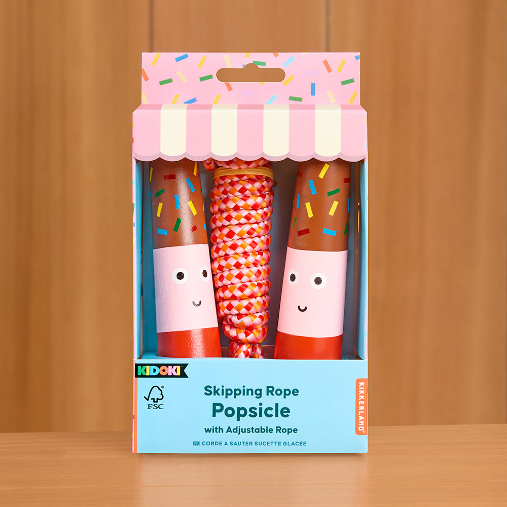 Kikkerland Kidoki Popsicle Skipping Jump Rope
