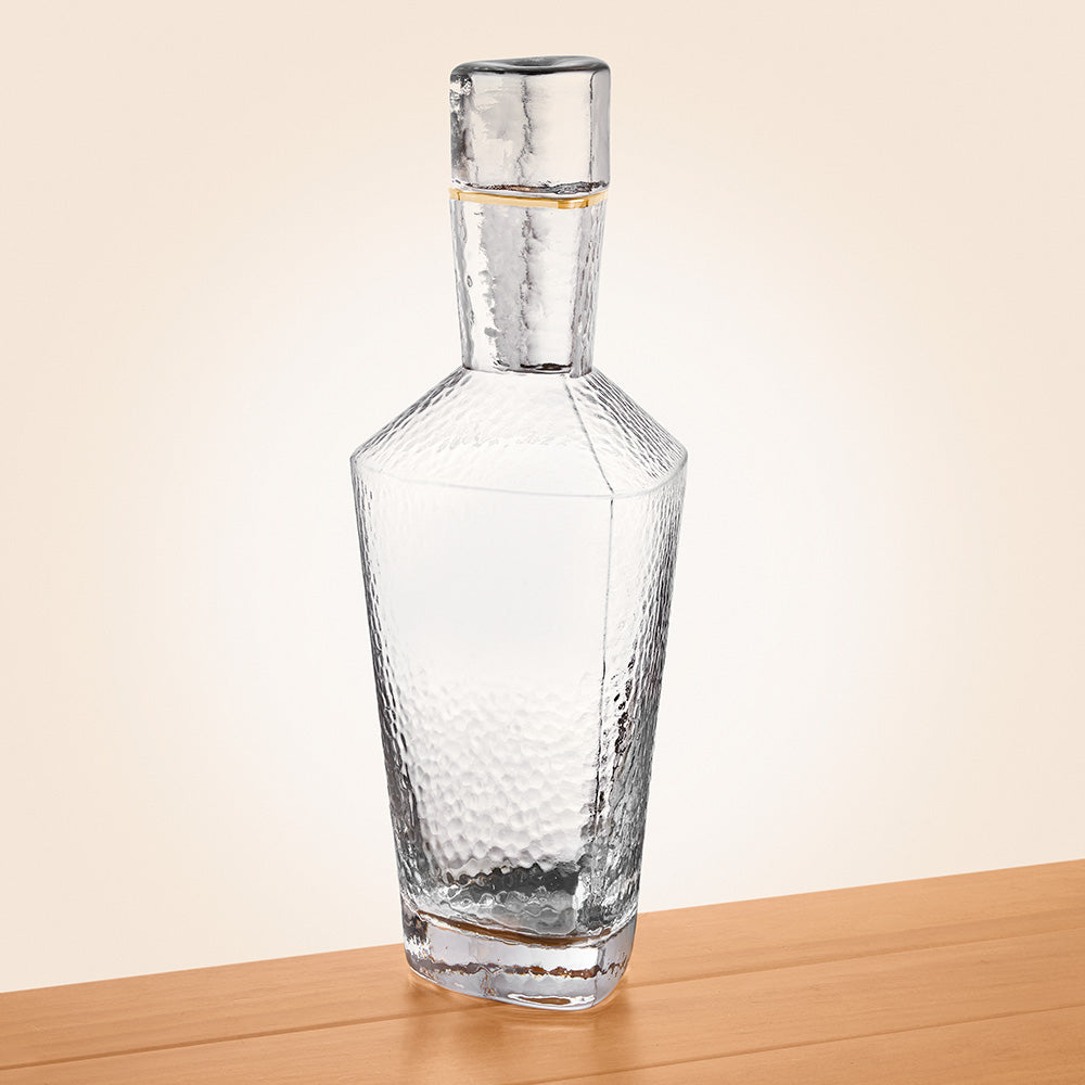 Global Views Hammered Decanter