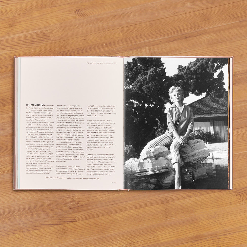 "Marilyn Monroe Style" Photography Book by Terry Newman