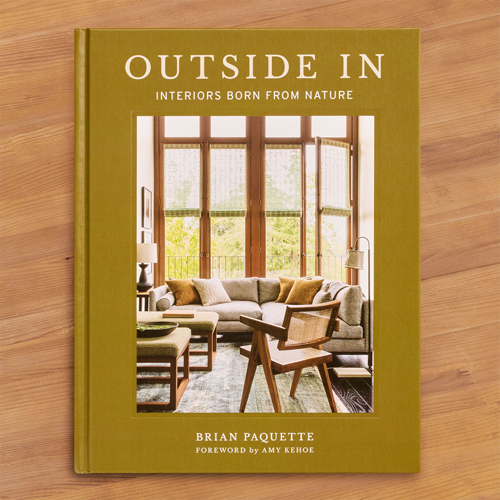 "Outside In: Interiors Born From Nature" Design Book by Brian Paquette