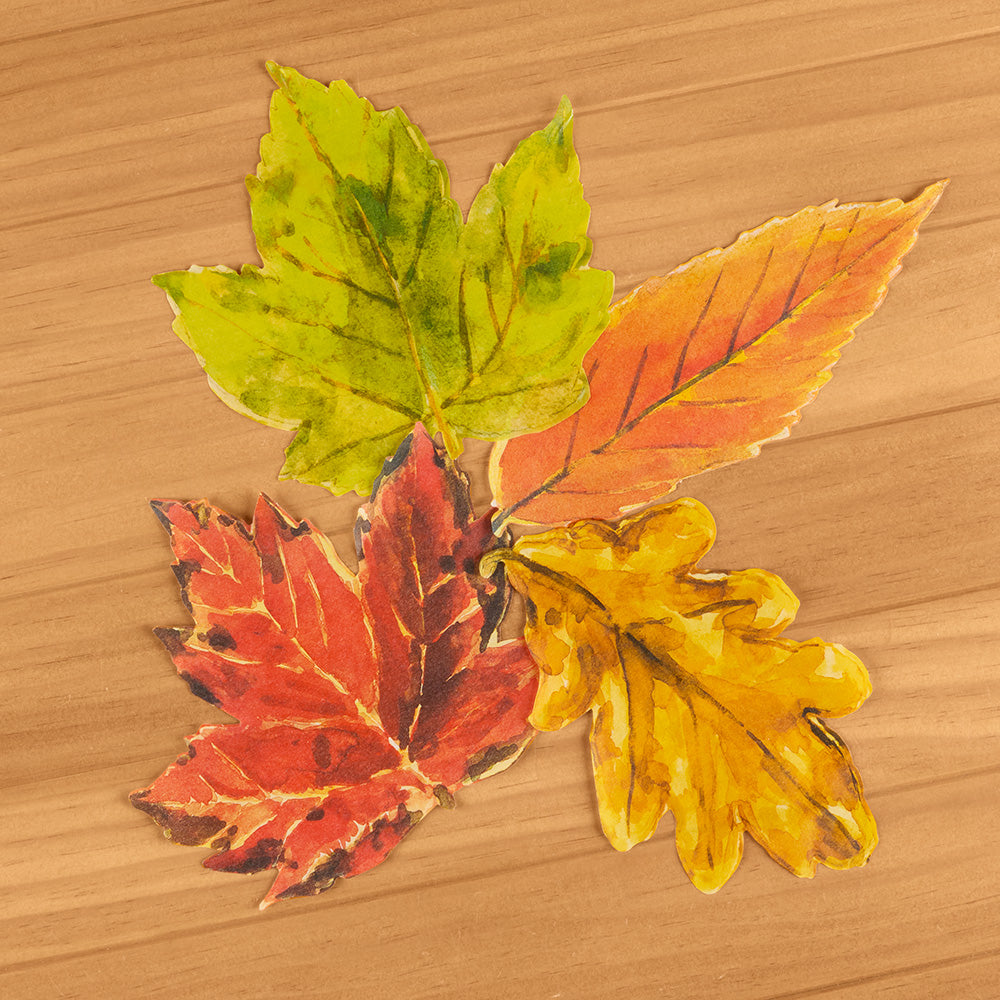 Decorative Parchment Paper Liners for Plate & Table, Leaves