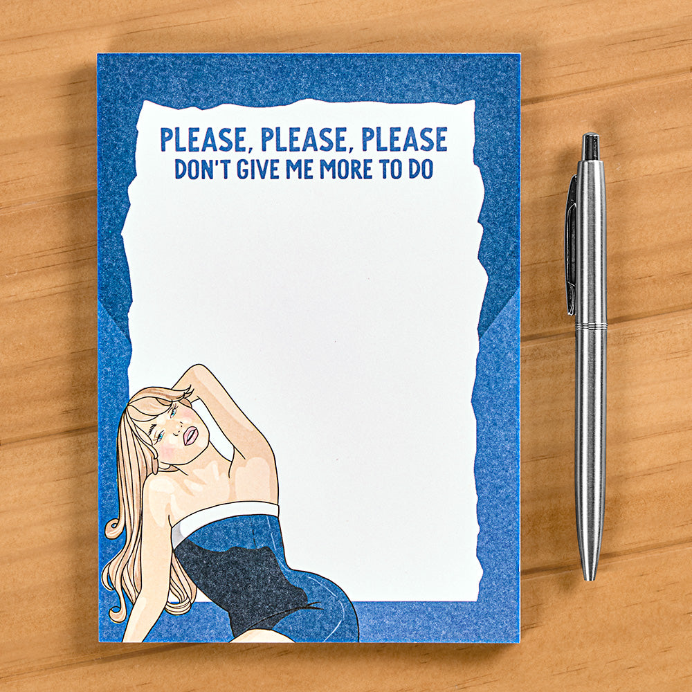Pop Cult Paper Notepad, Sabrina Carpenter "Please, Please, Please"