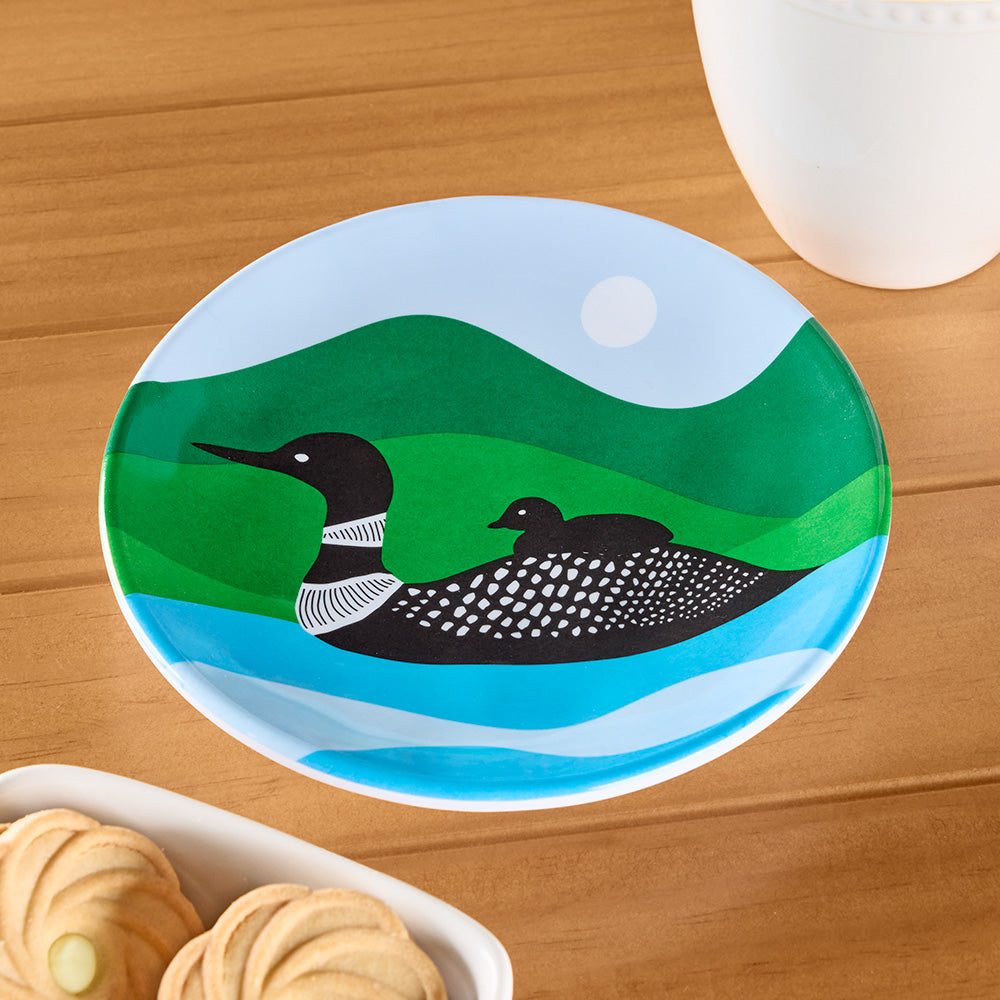 Melamine Serveware, Loons Plates