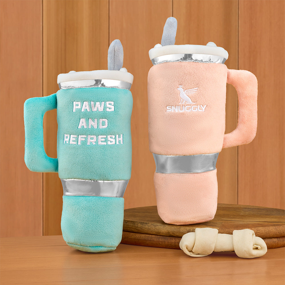 Snuggly Cup Stanley Tumbler Dog Toy