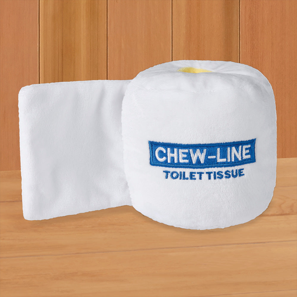 Chew-Line Toilet Paper Roll Dog Toy