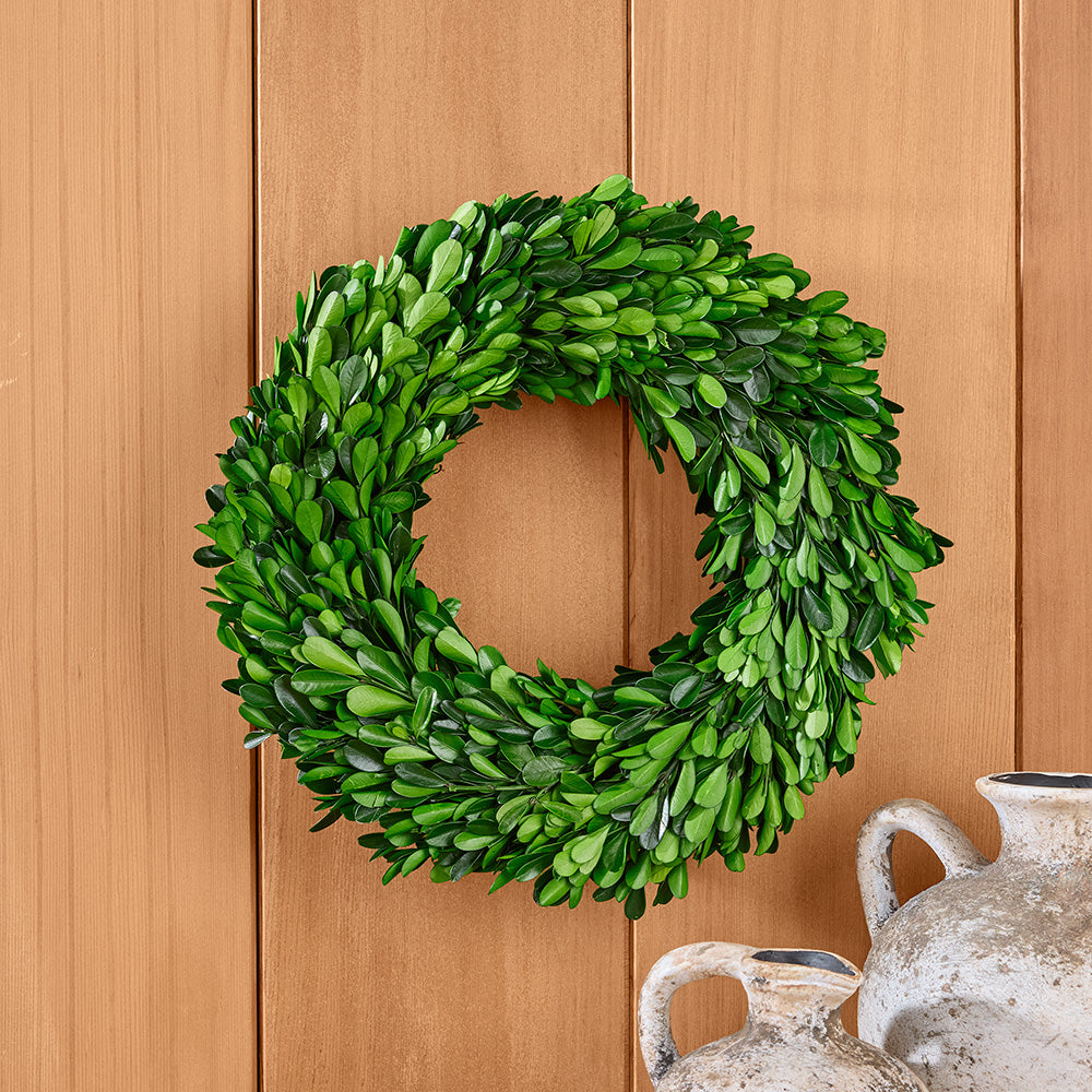 Preserved Boxwood Wreath