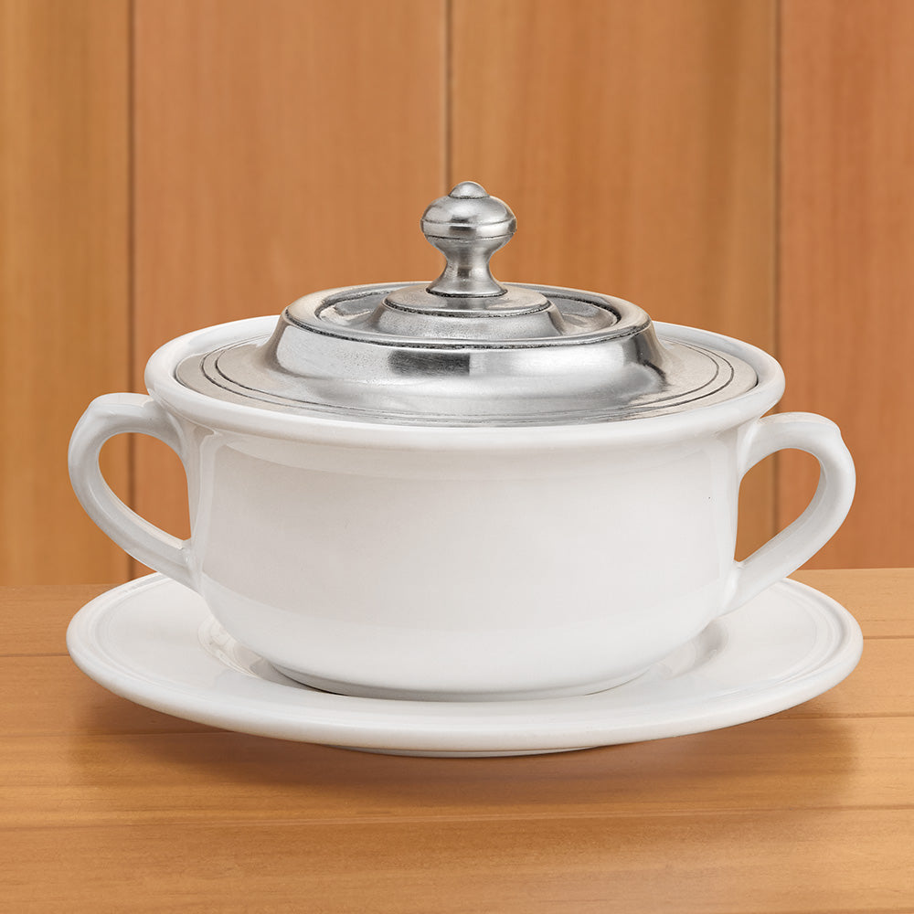 MATCH Convivio Covered Soup Bowl and Plate Set
