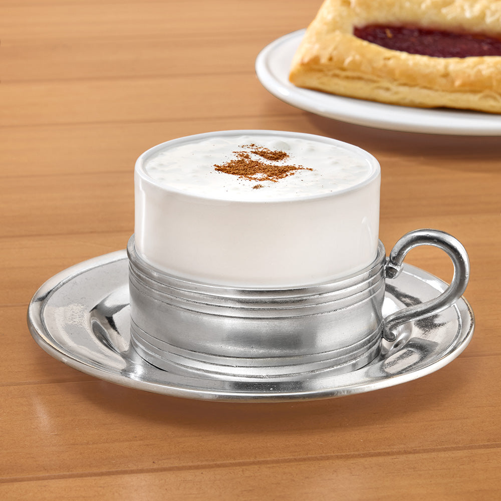 MATCH Cappuccino Cup and Saucer Set
