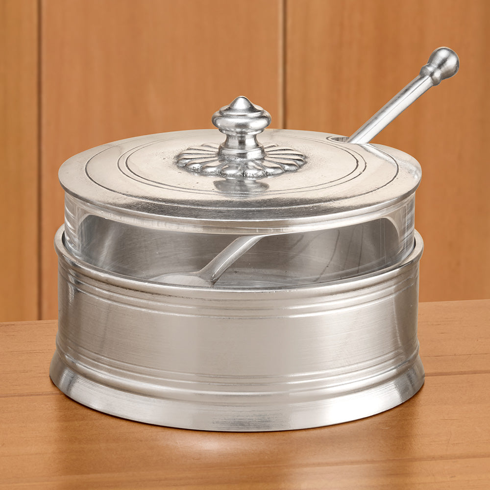 MATCH Lidded Parmesan Serving Dish and Spoon Set