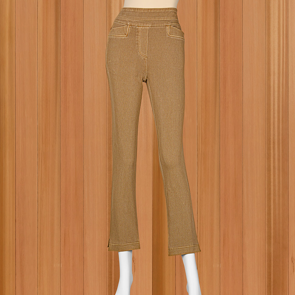 Renuar Women's Denim Pull-On Ankle Pants