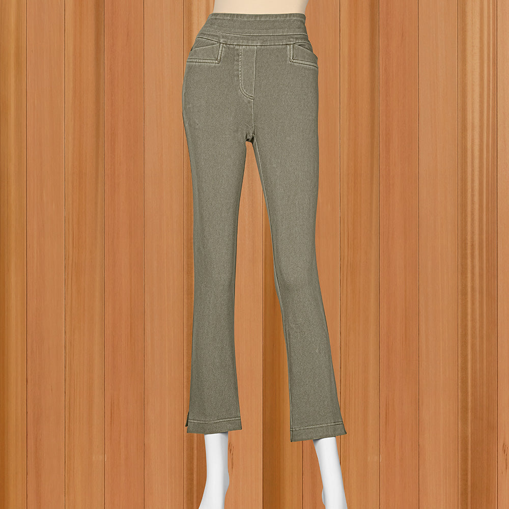 Renuar Women's Denim Pull-On Ankle Pants