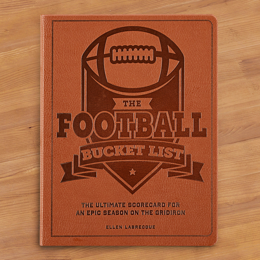 "The Football Bucket List" Guidebook and Journal by Ellen Labrecque