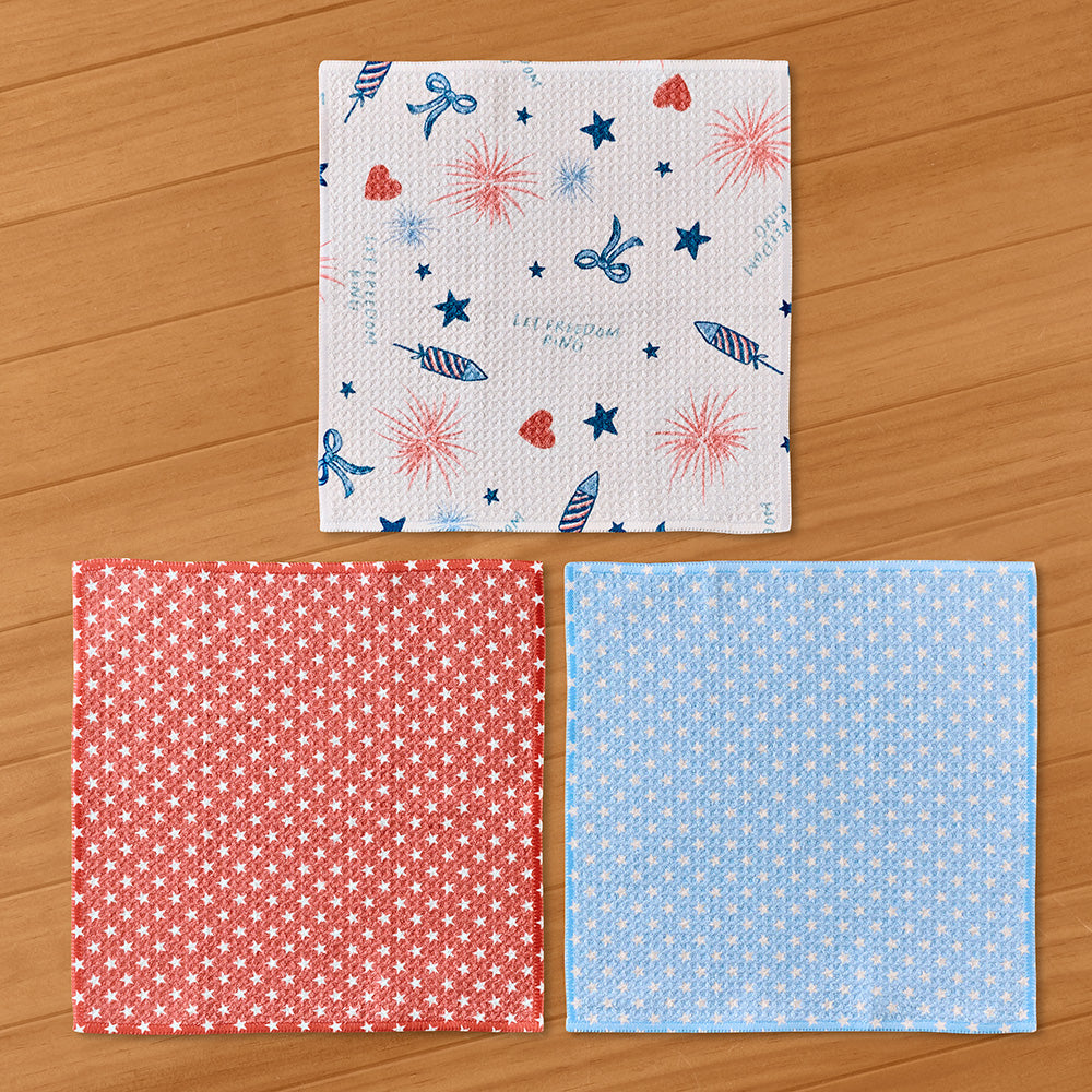 Geometry Dishcloth Set, Freedom USA