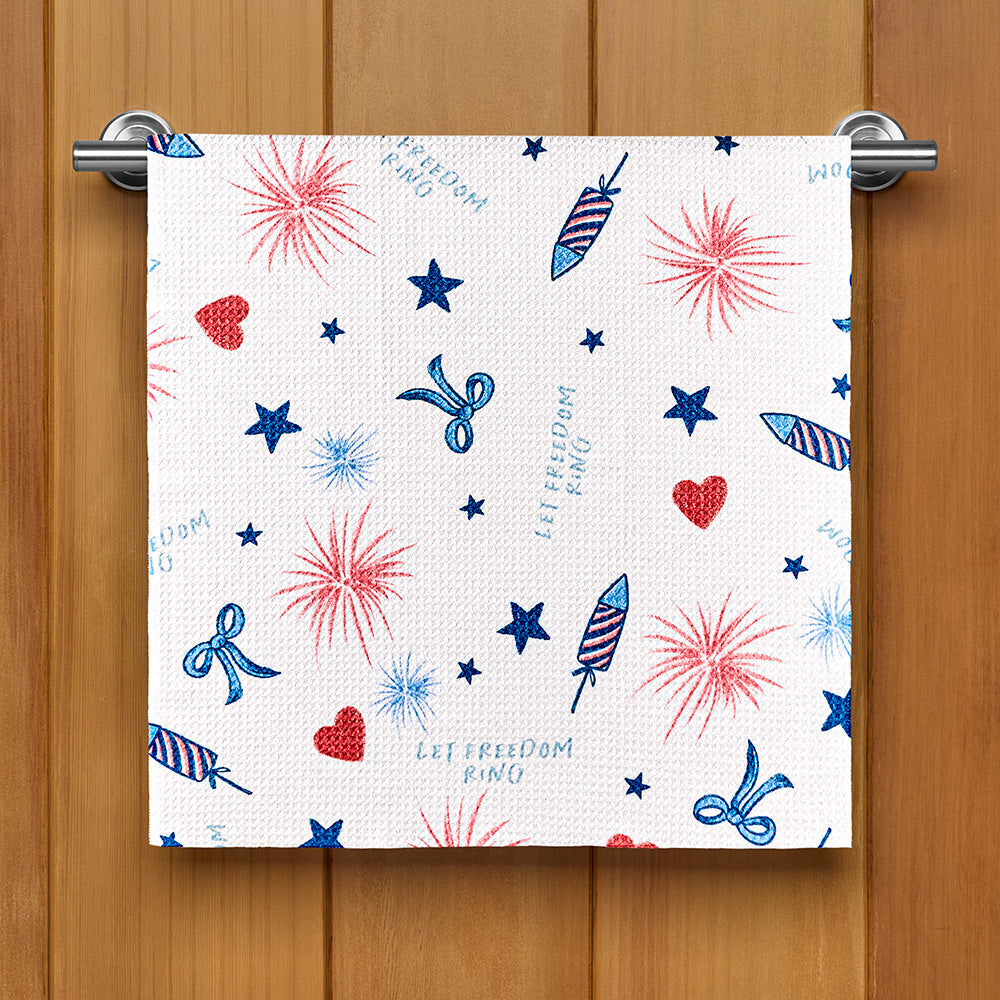 Geometry Tea Towel, Freedom
