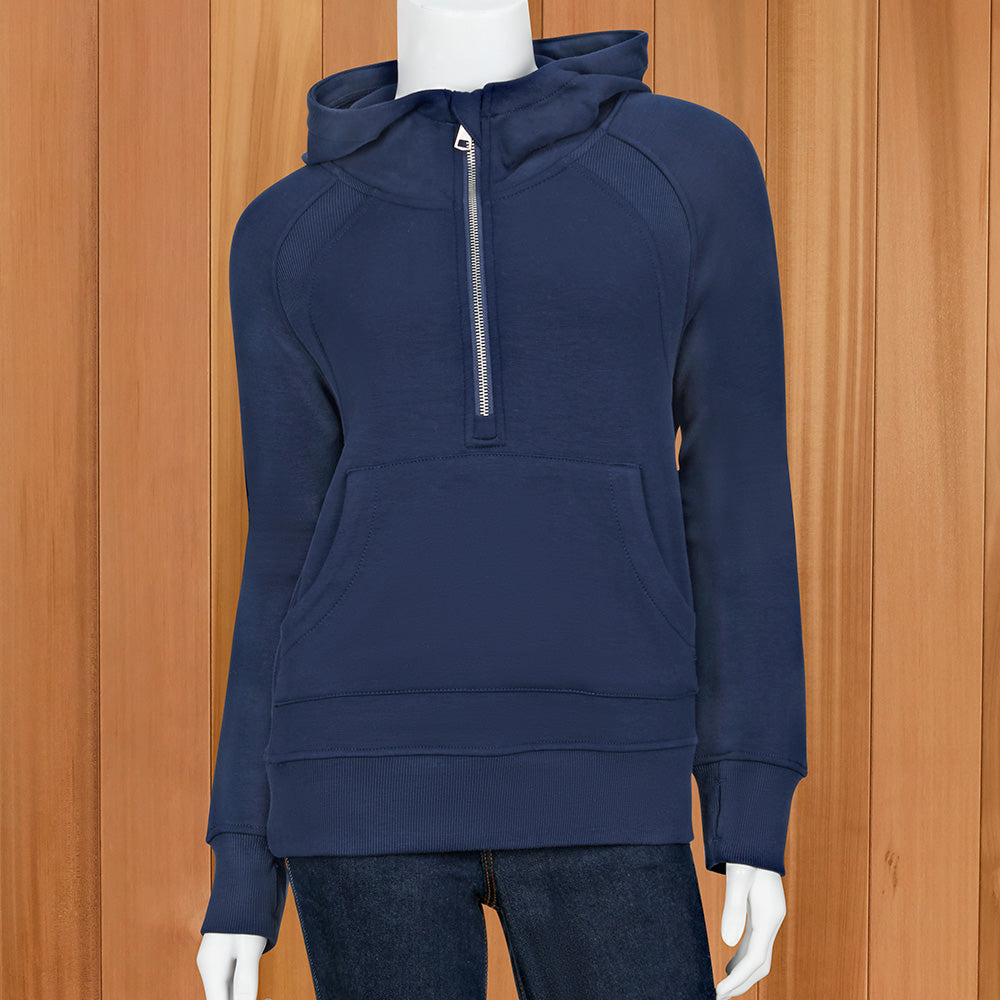 Lulu-B Scuba Kangaroo Pocket Pullover Hoodie