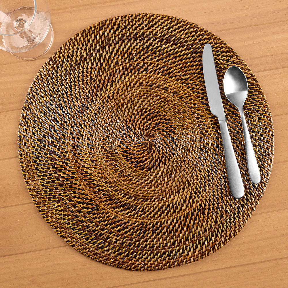Calaisio Round Woven Placemat