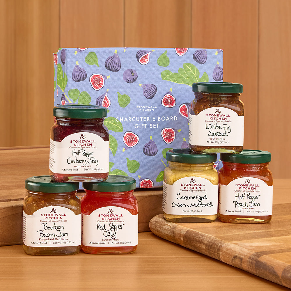 Stonewall Kitchen Charcuterie Board Savory Spreads Gift Set