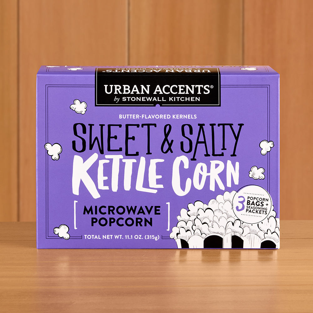 Urban Accents Sweet & Salty Kettle Corn Microwave Popcorn