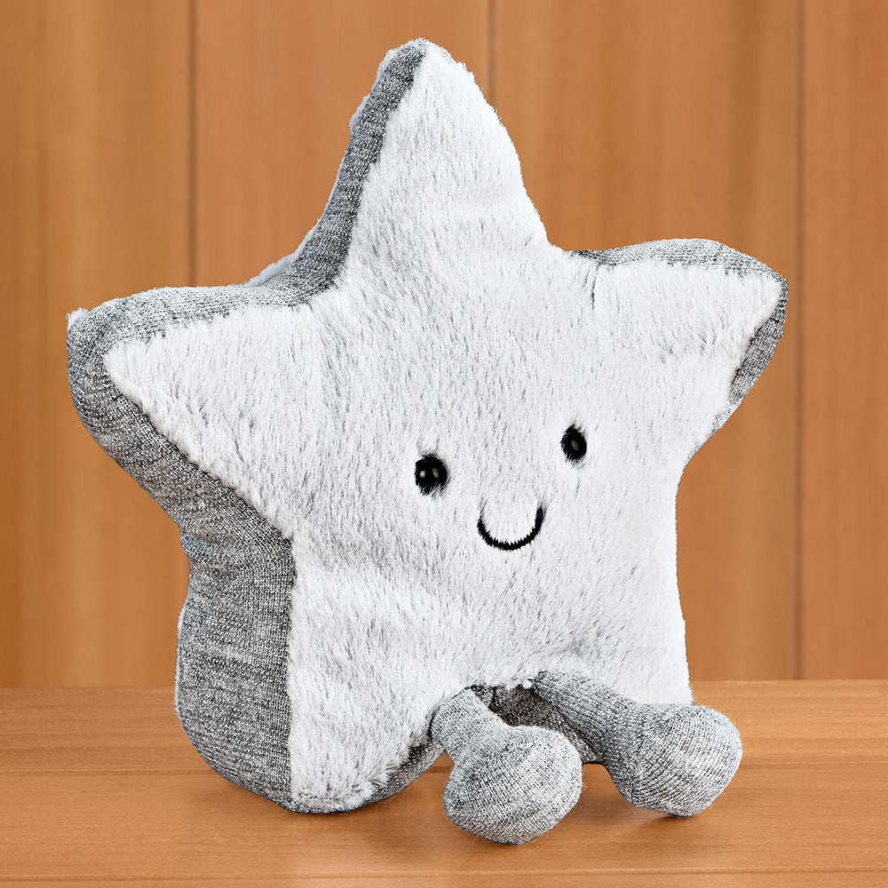 Jellycat Stuffed Animal Plush Toy, Amuseables Silver Star
