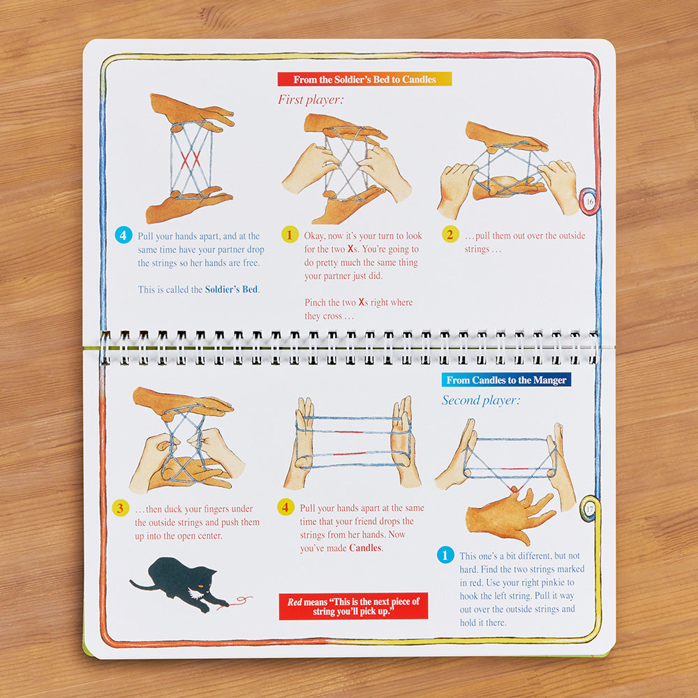 Klutz Cat's Cradle String Figures Book & String
