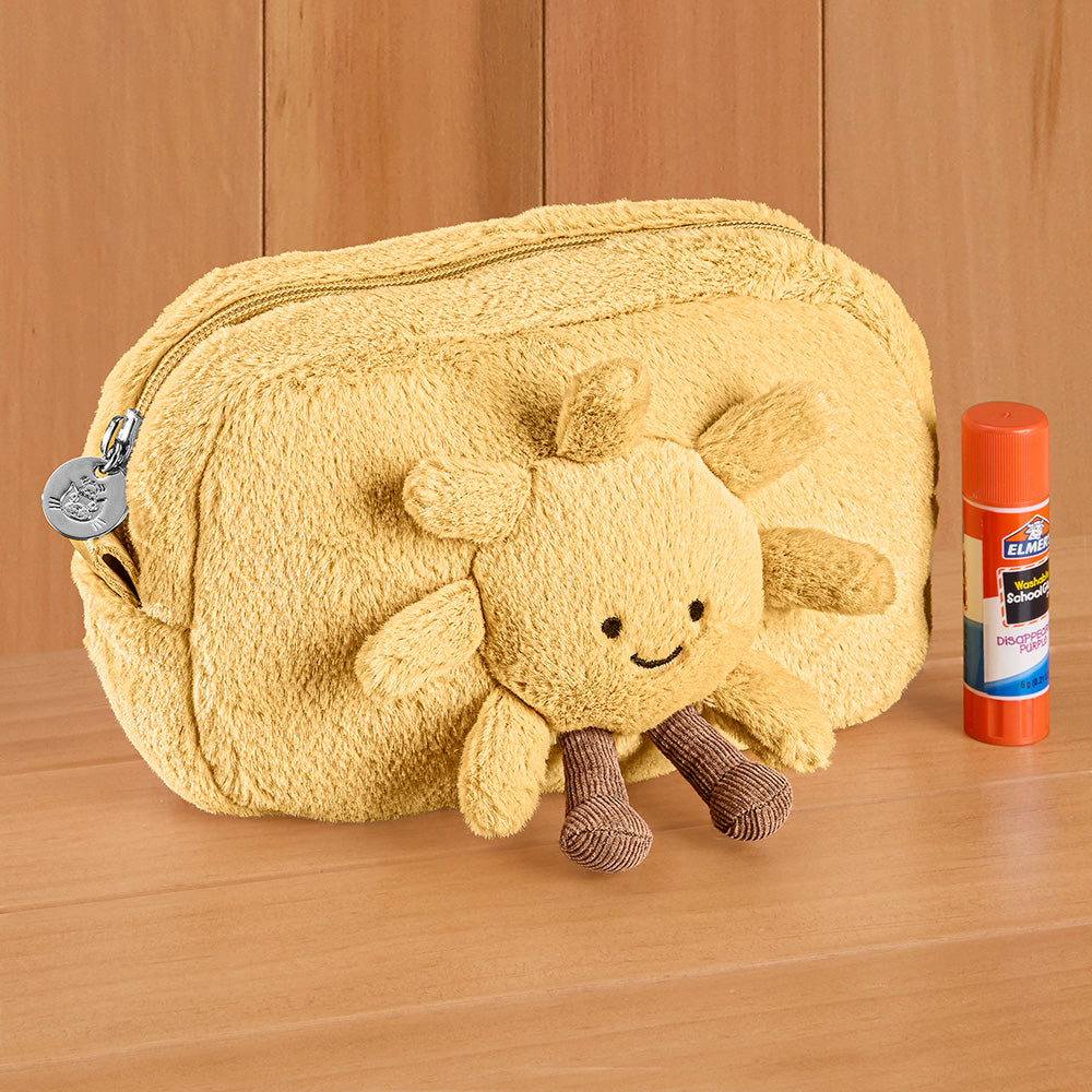 Jellycat Stuffed Animal Plush Pouch, Amuseables Sun
