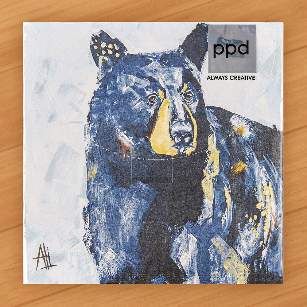 PPD Paper Napkins, Frontier Bear