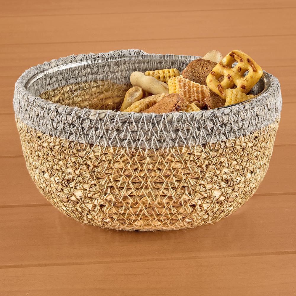 Be Home Hydra Woven Seagrass Bowl