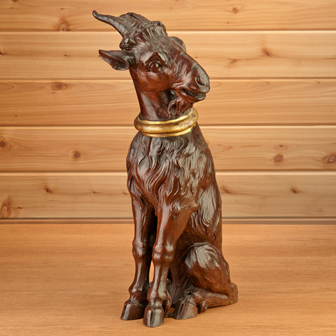 Black Forest Goat Figurines