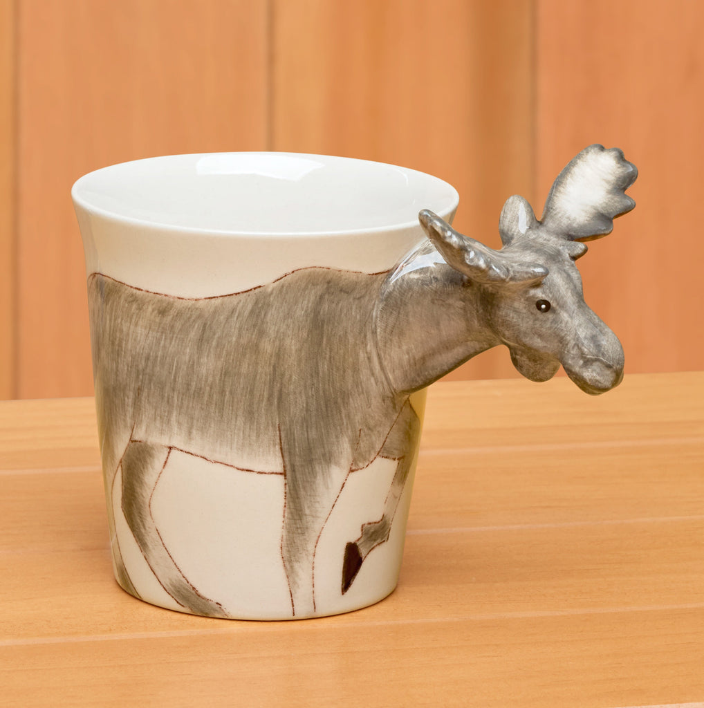 Ceramic Northwoods Mug, Majestic Moose