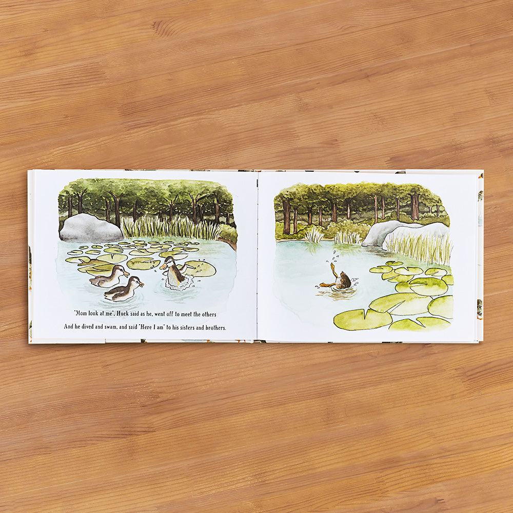 MILKBARN's "Little Huck" Children's Book by Rory Feek