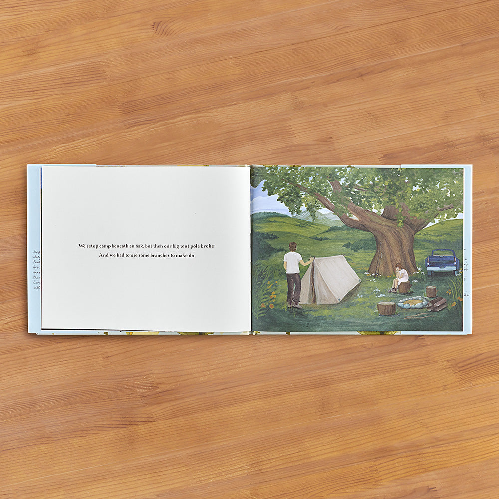 MILKBARN's "The Happy Camper" Children's Book by Rory Feek