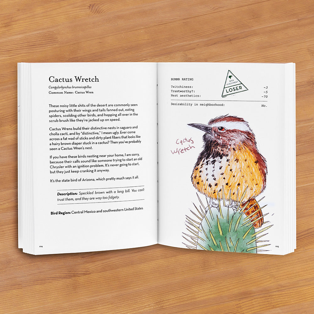 "A Dumb Birds Field Guide to the Worst Birds Ever" by Matt Kracht