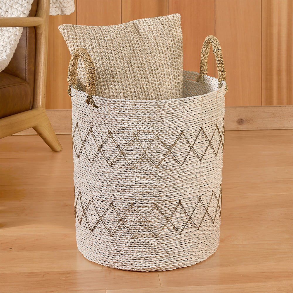 Zodax Salento Woven Agel Basket