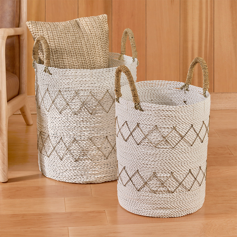 Zodax Salento Woven Agel Basket