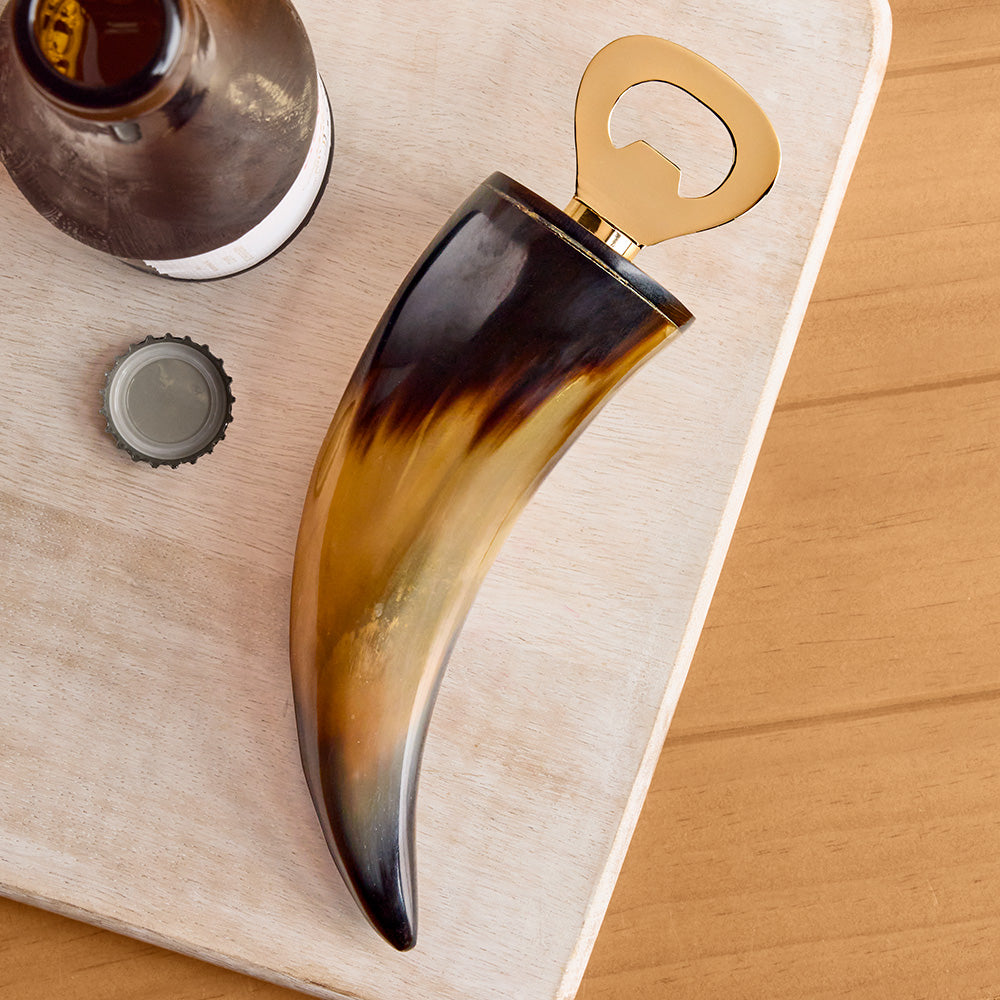 Zodax Strasbourg Horn Bottle Opener
