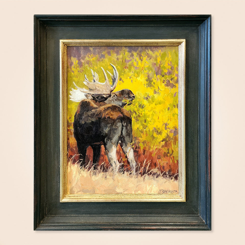 "Taking A Bite" Original Oil Painting by Tiffany Stevenson