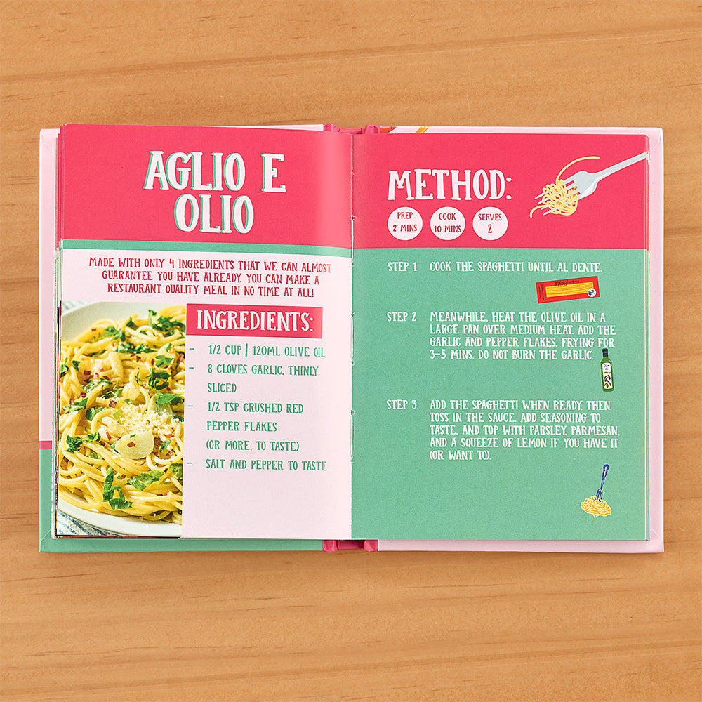 "Girl Dinner: Snack Inspiration" Novelty Gift Book