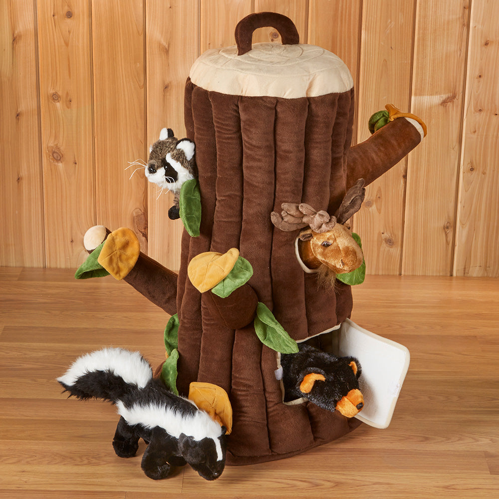 Tree House with Northwoods Stuffed Animals