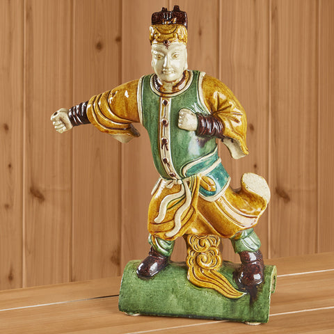 Chinese Roof Tile Figurine