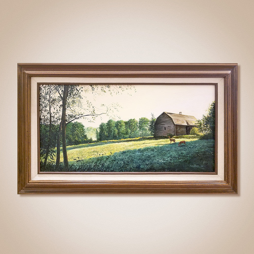 "Cudo Morning Mist" Original Painting by Ken Olesiak