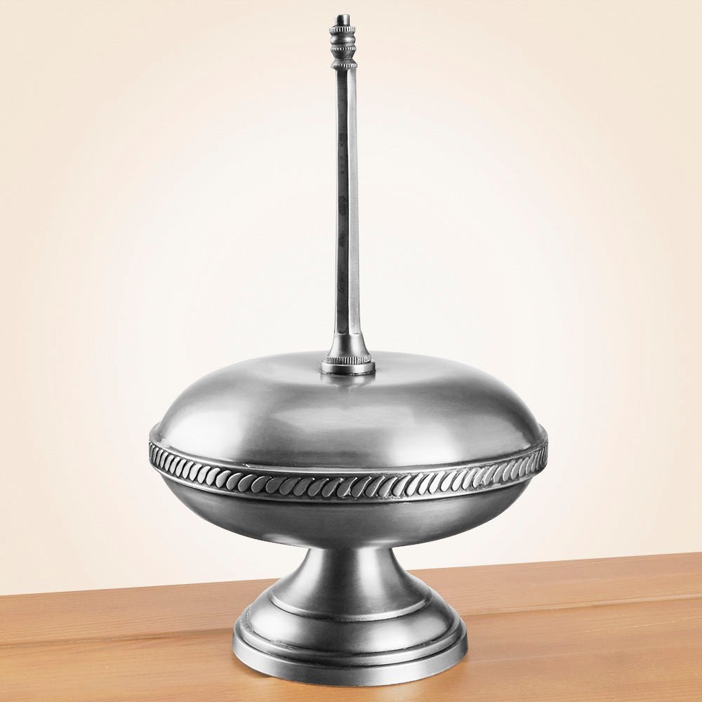 Antiquated Silver Decorative Bottle