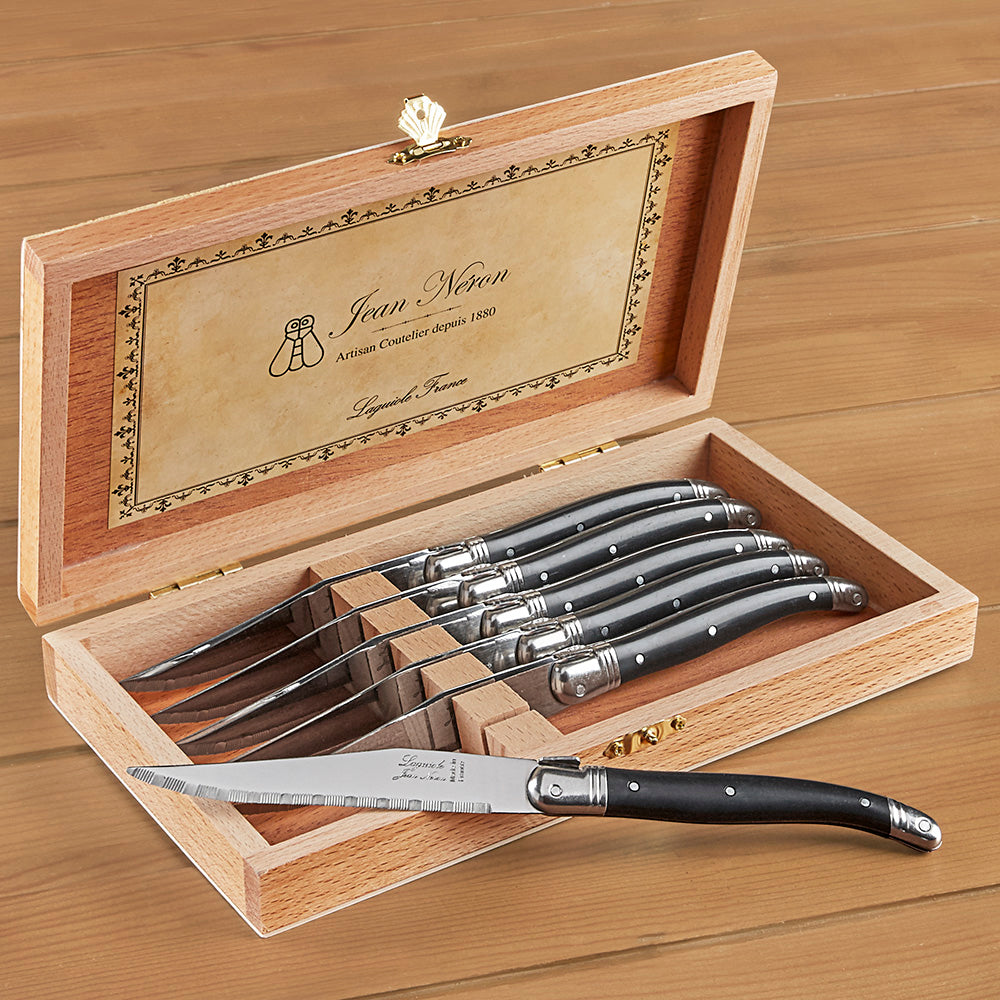 Boxed Laguiole Knives, Set of 6